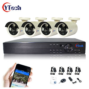 85 Series 4CH 5.0M HD-AHD realtime 5 in 1 Hybrid DVR(HVR) kit